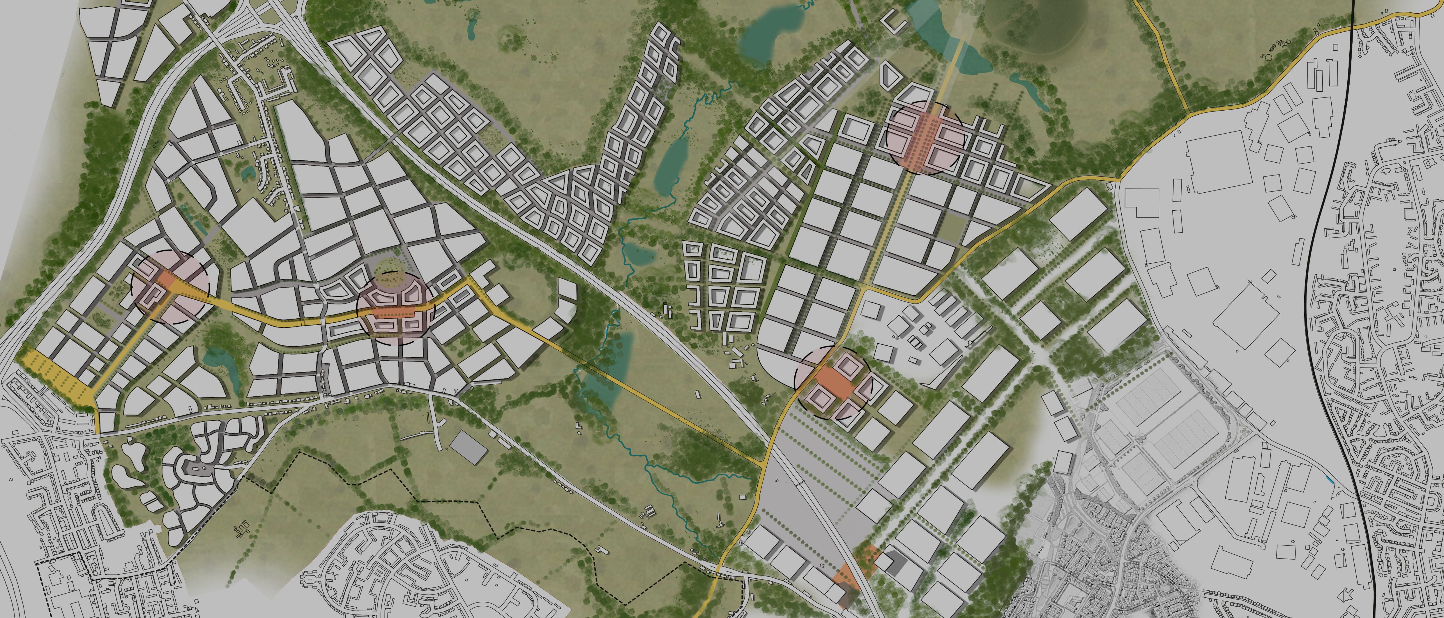 What is the role of masterplanning in mitigating climate change?
